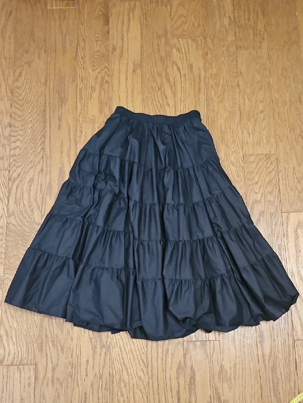 Vintage Malco Modes Tiered Circle Skirt Prarie Skirt Size Large